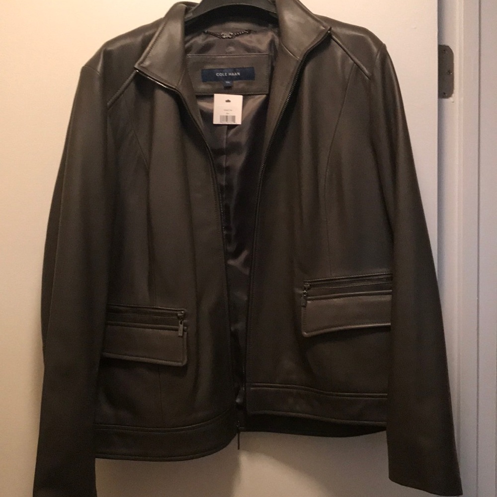 Leather jacket